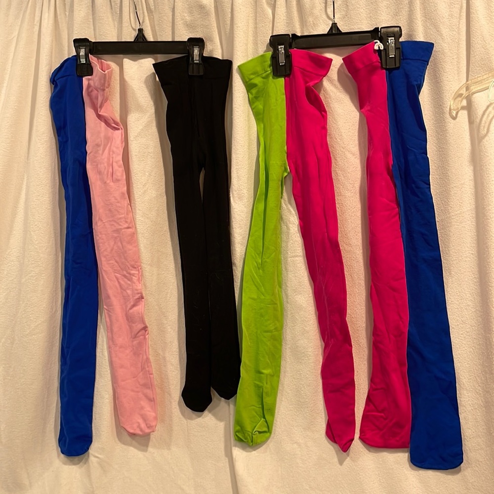 4 Pair Girl’s Tights